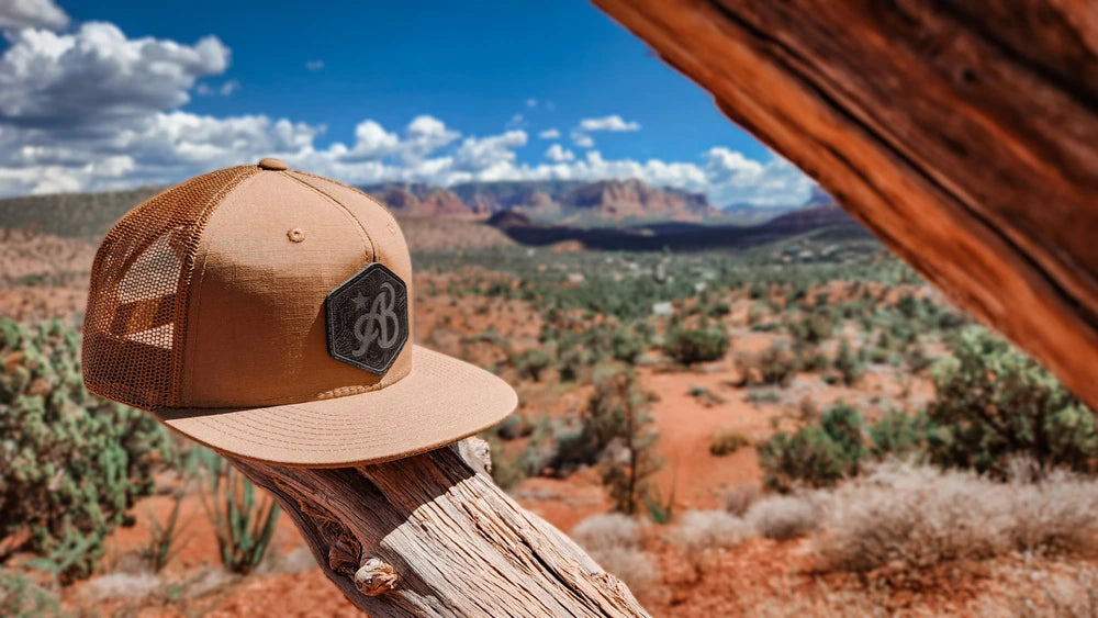 AMERICAN BISON CUSTOM LEATHER PATCH HATS