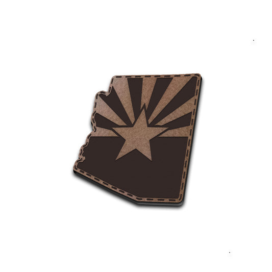PATCH // AZ State - American Bison Design Co. - arizona, Iron, Leather, On, Patch, Pre made, Premade, state